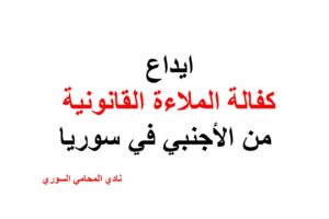 محامي سوري في برلين
