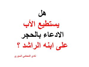 محامي عربي في هانوفر