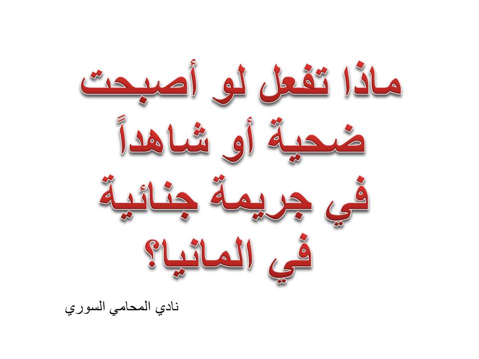 محامي, استشارة قانونية,المانيا